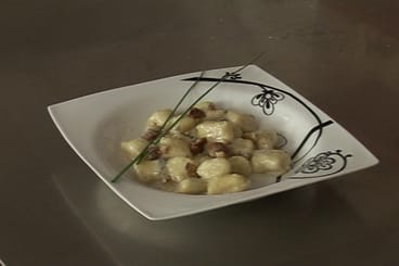 Gnocchi de châtaigne au gorgonzola