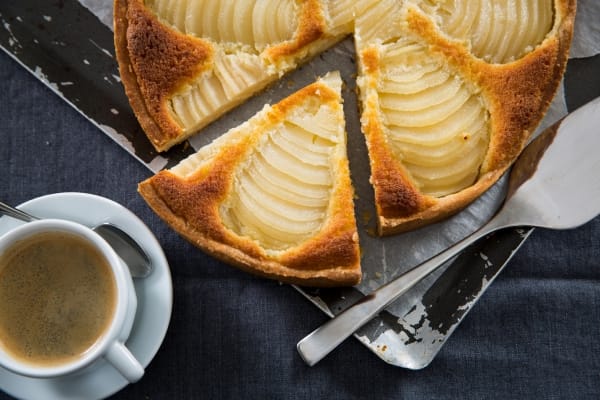 Tarte aux poires-amandine