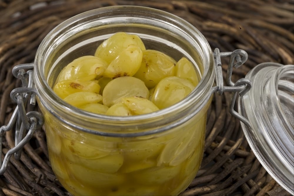 Poêlée de raisins flambés à la grappa