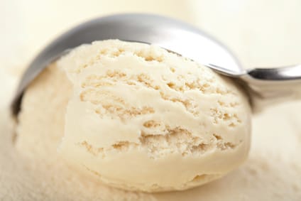 Glace au miel