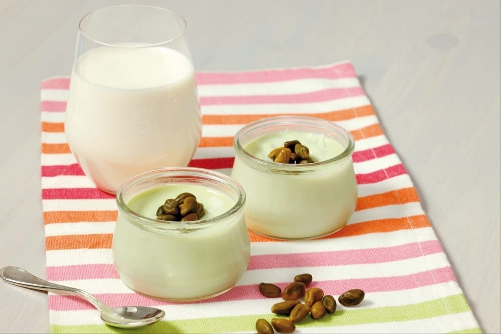 Petits pots de crème à la pistache