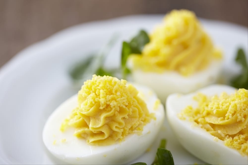 Oeufs mimosa