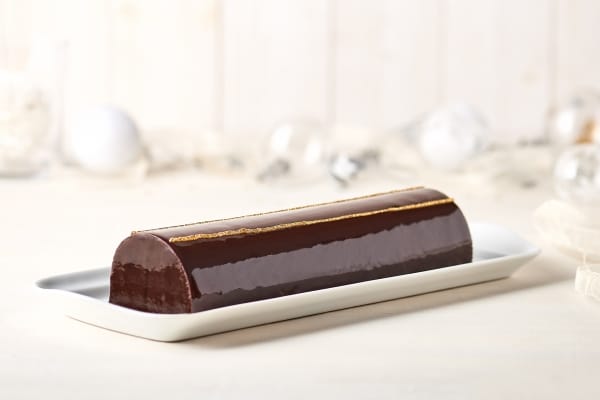 Bûche aux 3 chocolats