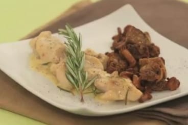 Recette Fricassée de volaille au vin blanc, jardinière de carotte
