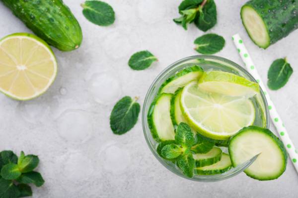Mint cucumber fresh