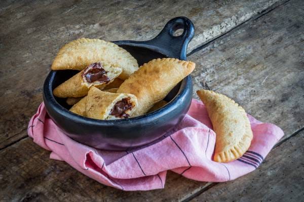 Empanadas au chocolat et à la banane