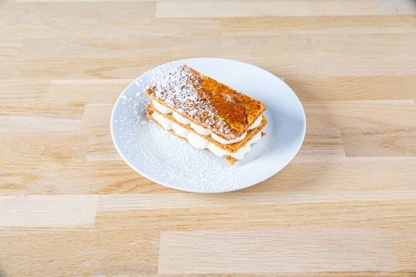 Mille-feuille crème légère à la vanille 