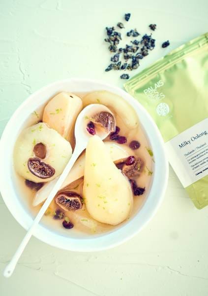 Nage de fruits d'hiver au thé Milky Oolong Palais des Thés
