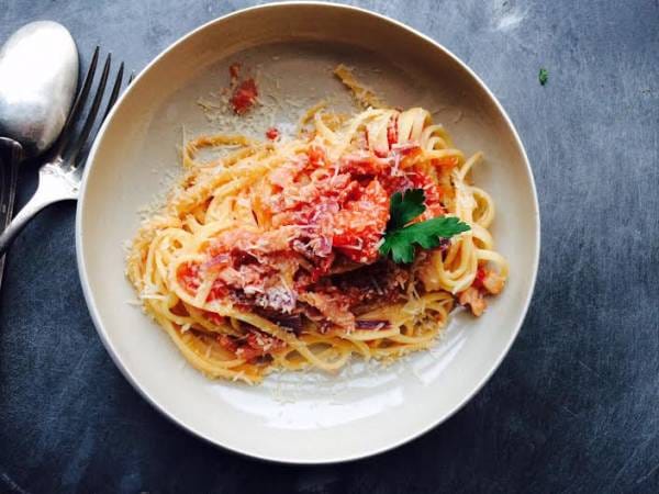 Pasta all'amatriciana