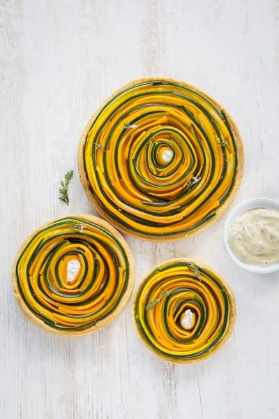 Tarte spirale feuilletée