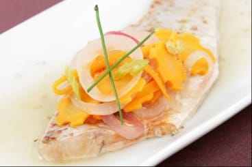 Filet de rouget en escabèche