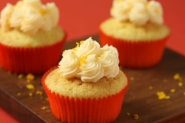 Cupcake à l'orange