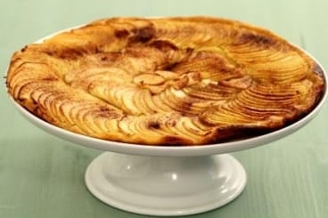 Tarte fine aux pommes à la cannelle