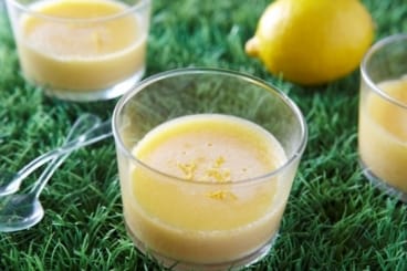 Petits pots de crème au citron