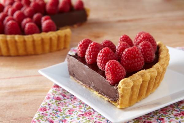 Tartelette choco-framboise