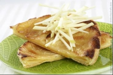 Tarte fine aux pommes individuelle