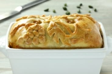 Pâté de canard en croûte aux pistaches