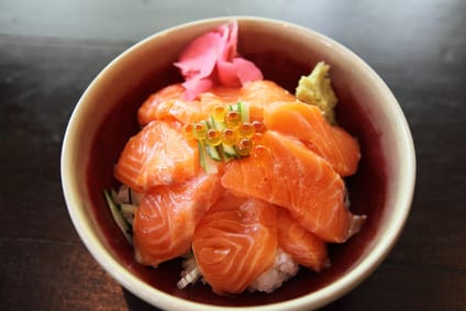 Chirashi de saumon