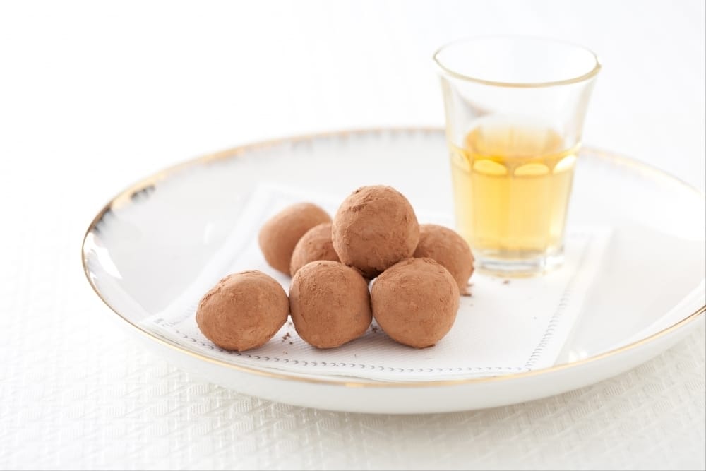 Truffes au chocolat noir et whisky