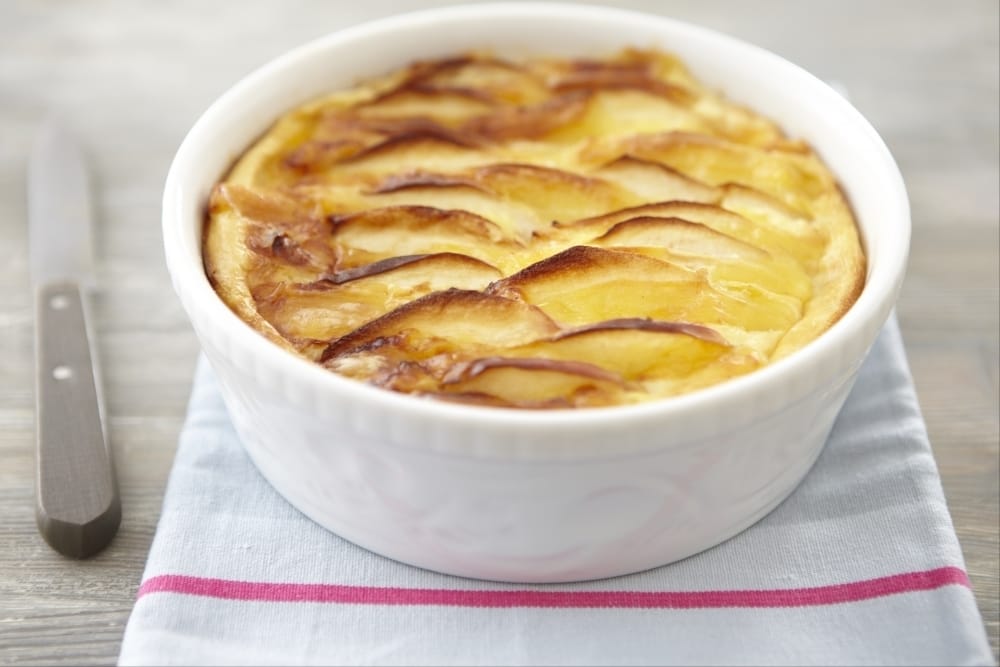 Clafoutis pomme-comté