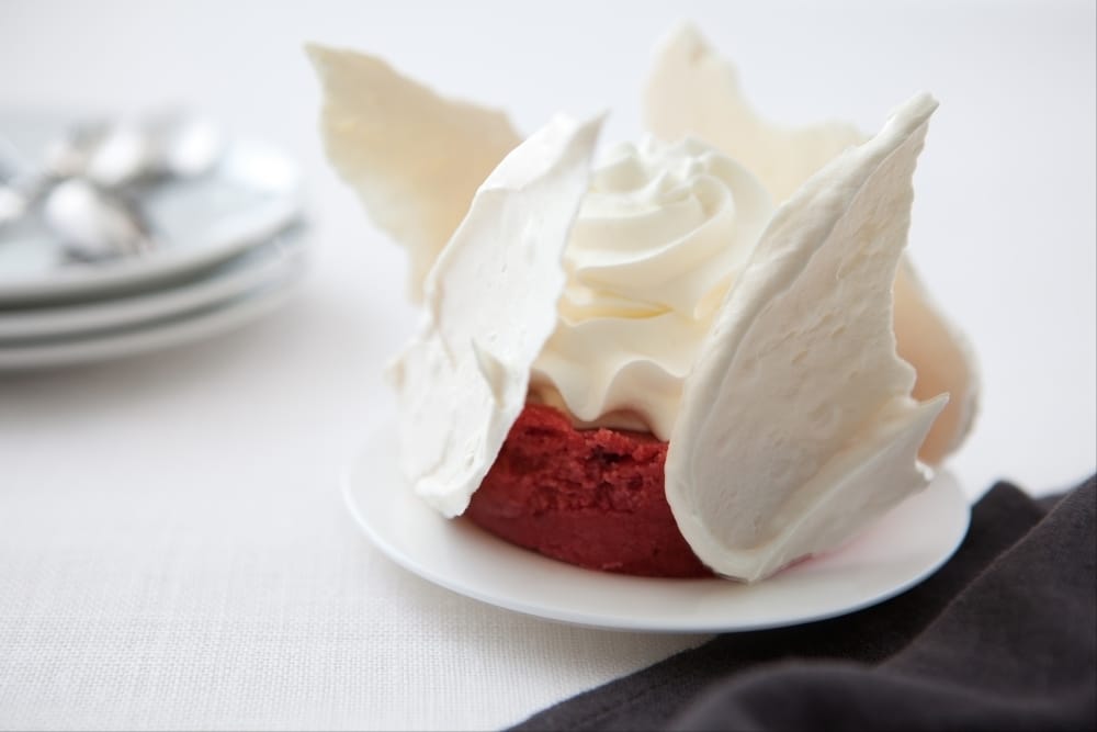 Vacherin glacé au cassis et au Génépi