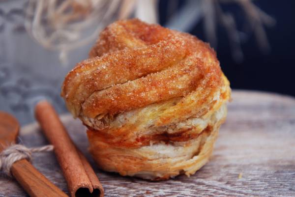 Brioche roulée à la canelle - Cinnamon rolls