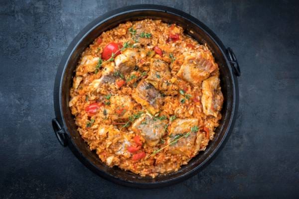Jambalaya aux épices cajuns 