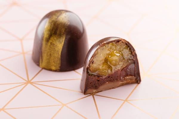 Bonbon au chocolat citrus