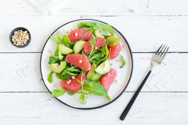 Verrine avocat pamplemousse