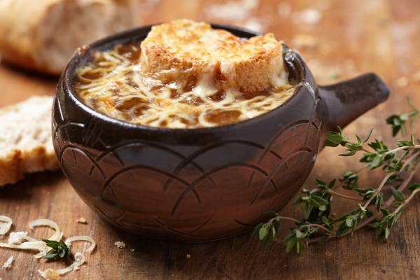 La véritable soupe à l'oignon