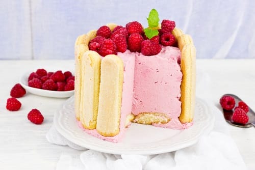 Charlotte framboise