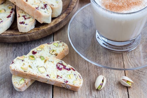 Cantuccini à la pistache