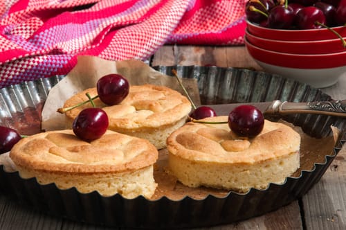 Mini gâteau basque