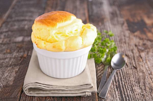 Soufflé aux asperges 