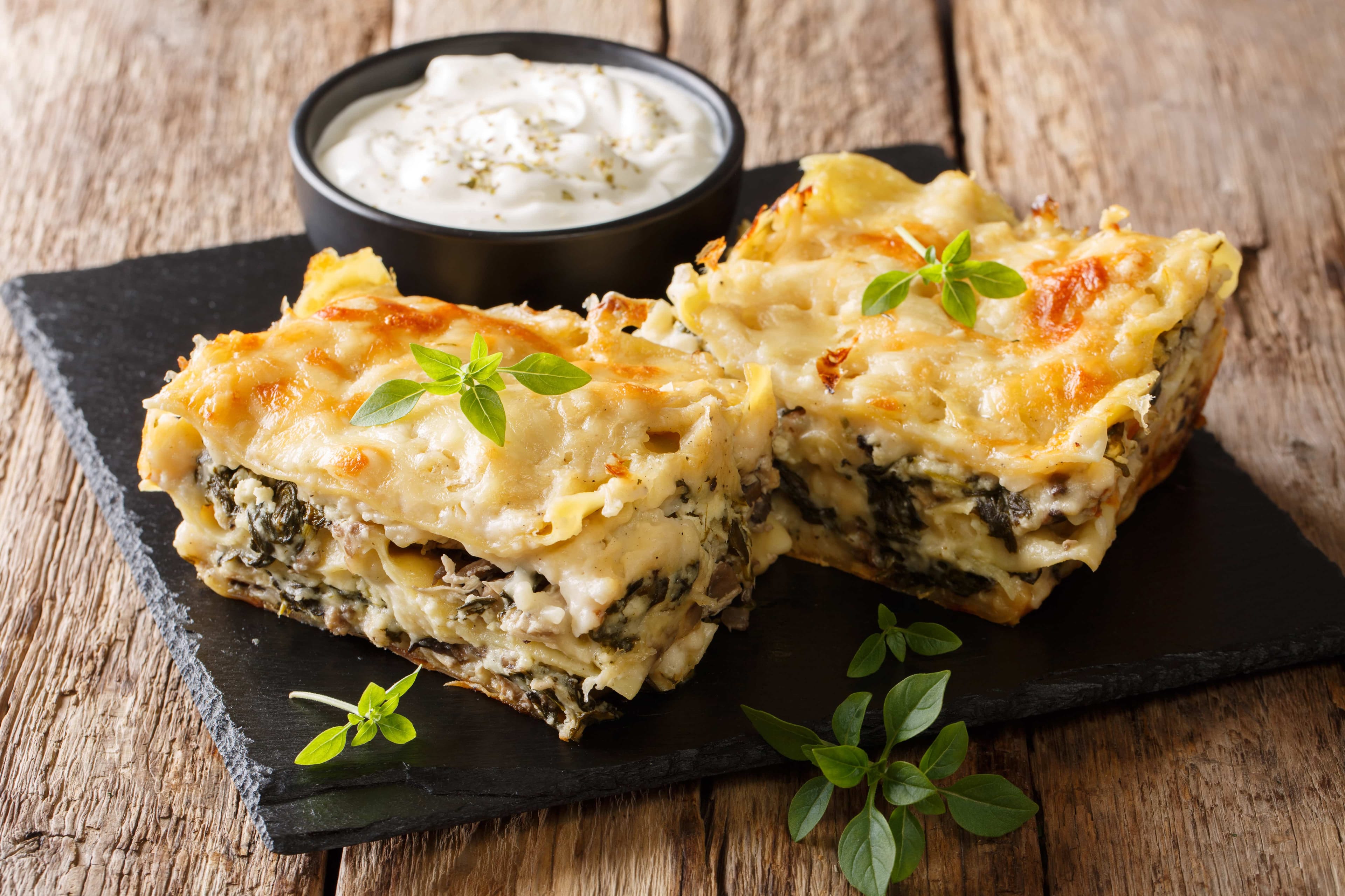 Recette Lasagnes aux champignons de saison