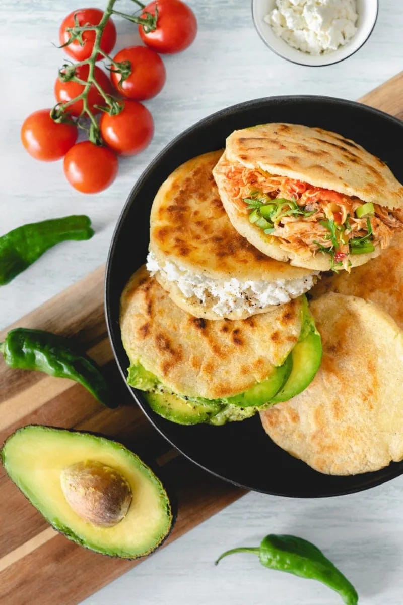 Recette Arepas de Queso Colombienne 