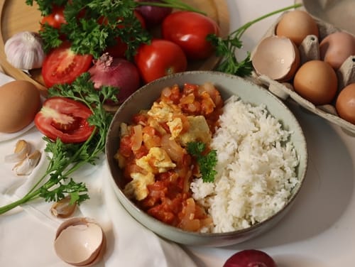 Rougail saucisse réunionnais au gingembre