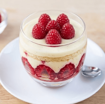 Framboisier en verrine