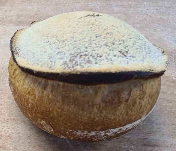 Recette L'auvergnat en pain courant