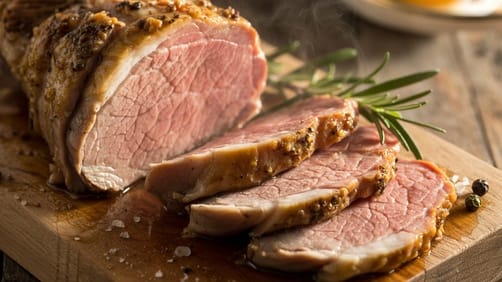 Recette Filet mignon de porc en croûte de café et topinambours glacés à l'expresso