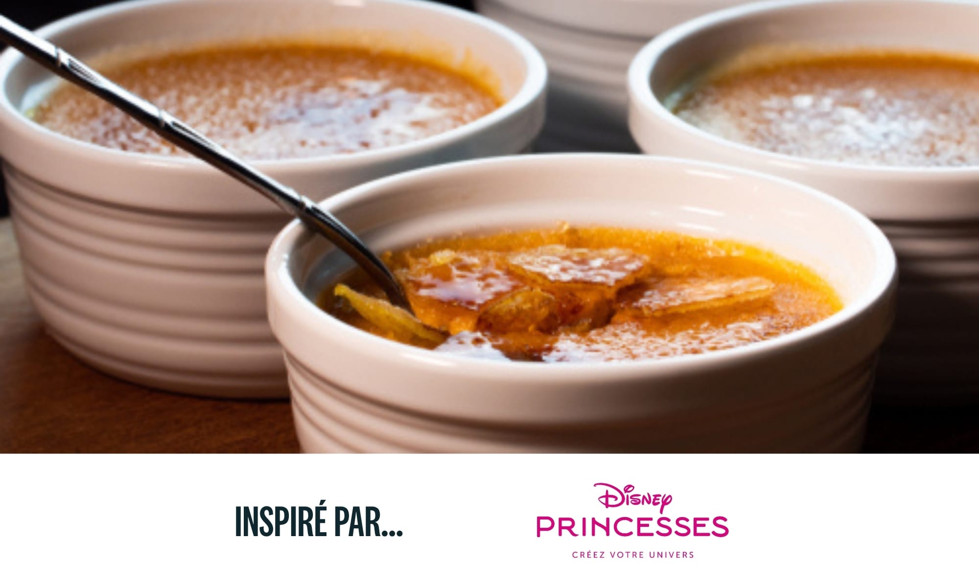 Recette La crème brûlée à la citrouille du carrosse royal