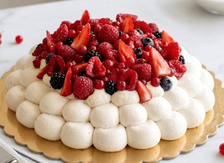 Pavlova aux fruits