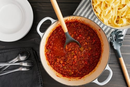 Recette Sugo alla Bolognese