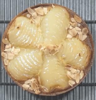 La tarte aux poires Bourdaloue