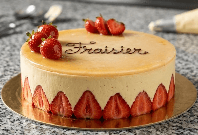 Entremets fraisier