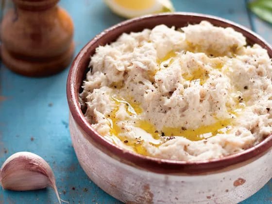 Brandade de haddock aux haricots blancs