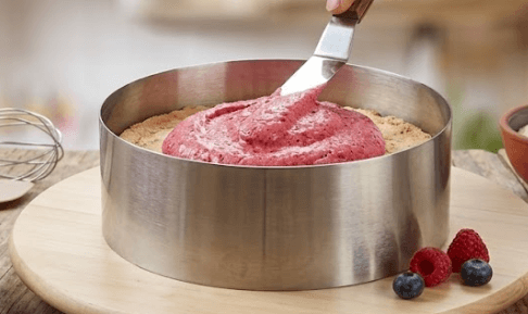 Mousse aux fruits rouges