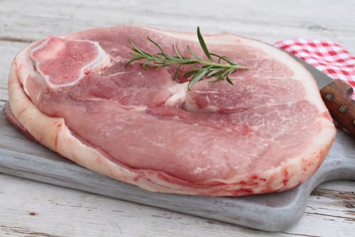 Recette Rouelle de porc au miel et vinaigre balsamique 