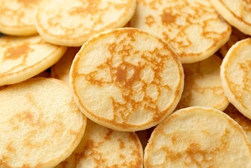 Recette Blinis aux œufs frais