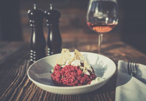 Recette Risotto rose à la betterave